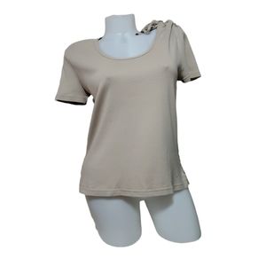 Sonia Rykiel Paris Women Shirt Beige Medium